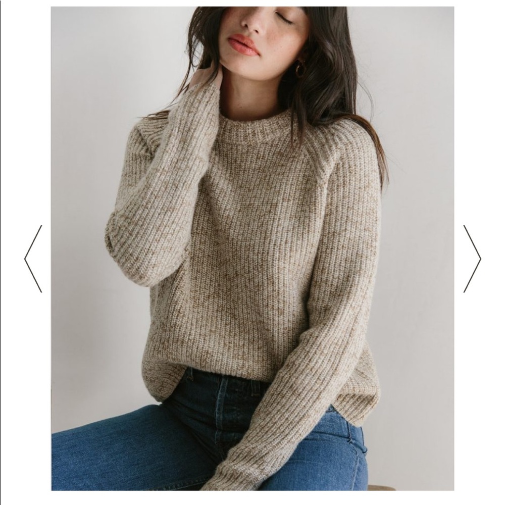 Jenni Kayne Recycled Cashmere fisherman Sweater